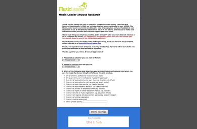 Membership consultation ? MusicLeader